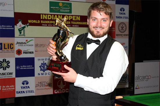 Майкл Уайт – победитель Indian Open 2014/15