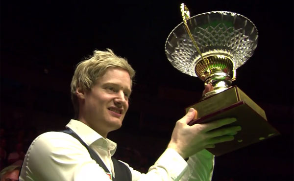 Нил Робертсон - победитель Riga Masters 2016