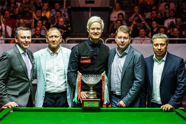 Нил Робертсон – победитель Riga Masters 2018