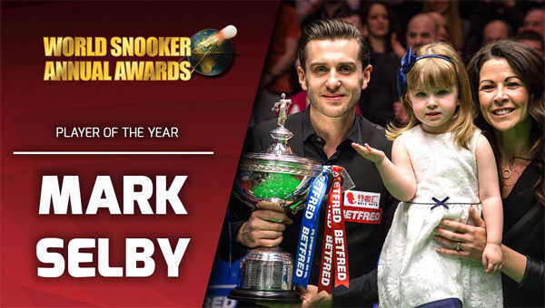 Игрок года по версии World Snooker: Марк Селби